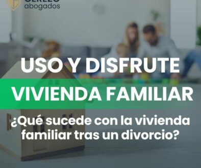 USO Y DISFRUTE DE LA VIVIENDA FAMILIAR EN PROCESO DE DIVORCIO