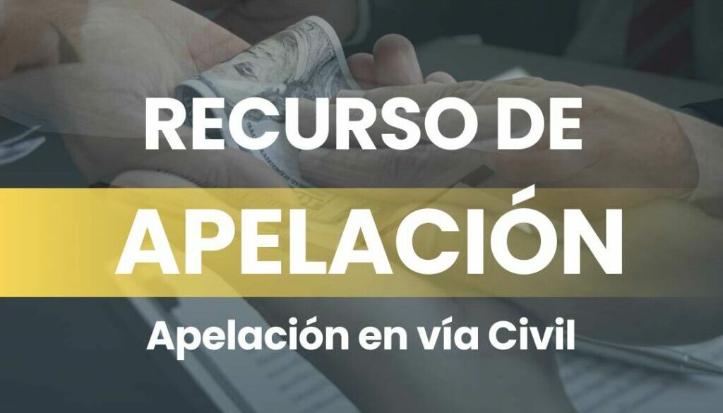 Qué es el recurso de apelación
