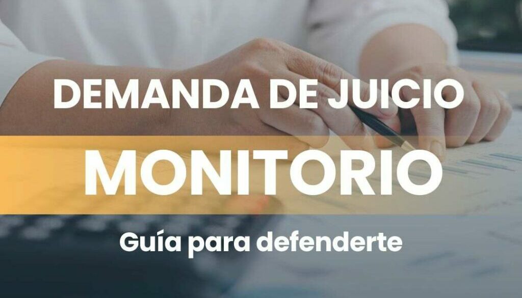 GUIA PARA DEFENDERTE EN MURCIA DE UN PROCESO MONITORIO