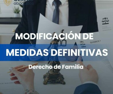 MODIFICACION DE MEDIDAS EN MURCIA TRAS DIVORCIO