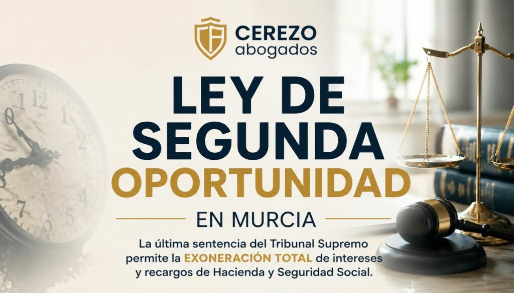 Ley de Segunda Oportunidad en Murcia Qué ocurre con la deuda pública
