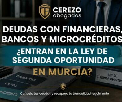 Deudas con financieras, bancos y microcréditos entran en la Ley de Segunda Oportunidad en Murcia
