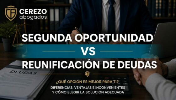 Segunda Oportunidad vs reunificación de deudas qué opción elegir en Murcia