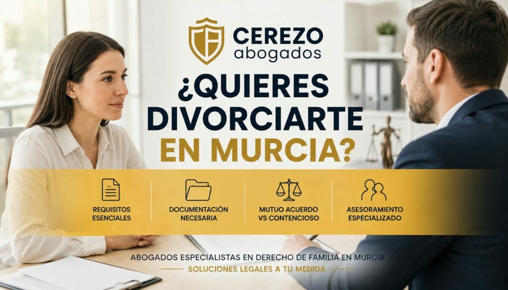 ¿Quieres divorciarte en Murcia?